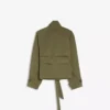 Chaqueta trench con cuello de embudo Chaqueta trench con cuello de embudo