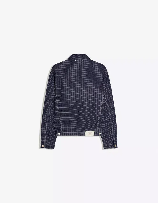 Chaqueta vaquera a cuadros Chaqueta vaquera a cuadros