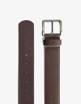 Cinturón ancho de Faux Leather – Accesorios – Hombre