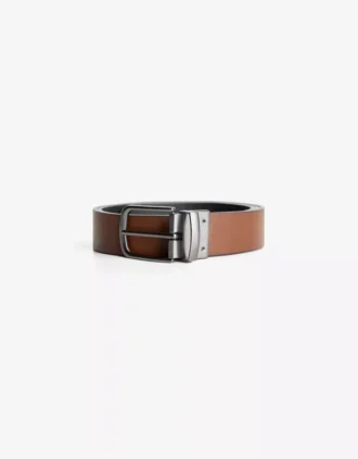Cinturón ancho reversible de Faux Leather – Accesorios