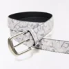 Cinturón con estampado de hojas – Accesorios – Hombre Cinturón con estampado de hojas – Accesorios – Hombre