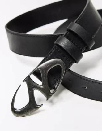 Cinturón con placa – Accesorios – Hombre