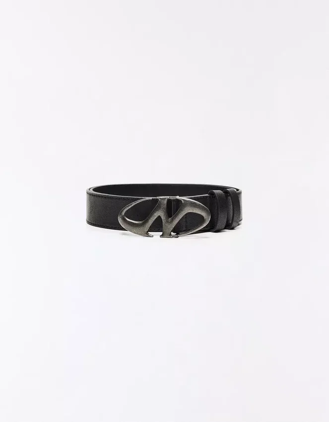 Cinturón con placa – Accesorios – Hombre Cinturón con placa – Accesorios – Hombre