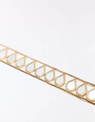 Collar gargantilla con espejo