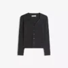 Cárdigan con cuello de polo de canalé – Jerseis y cárdigans Cárdigan con cuello de polo de canalé – Jerseis y cárdigans