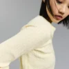 Cárdigan trenzado con botones – Jerseis y cárdigans