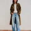 Gabardina de ante sintético – Chaquetas y abrigos Gabardina de ante sintético – Chaquetas y abrigos