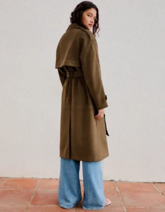 Gabardina de ante sintético – Chaquetas y abrigos Gabardina de ante sintético – Chaquetas y abrigos