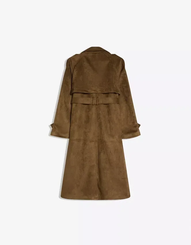 Gabardina de ante sintético – Chaquetas y abrigos Gabardina de ante sintético – Chaquetas y abrigos