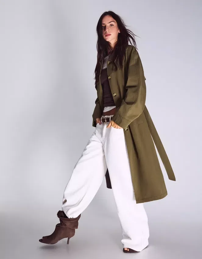 Gabardina larga – Chaquetas y abrigos Gabardina larga – Chaquetas y abrigos