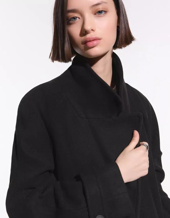 Gabardina suave con cinturón – Chaquetas y abrigos Gabardina suave con cinturón – Chaquetas y abrigos