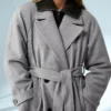 Gabardina suave con cinturón – Chaquetas y abrigos
