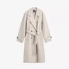 Gabardina suave con cinturón – Chaquetas y abrigos