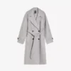Gabardina suave con cinturón – Chaquetas y abrigos