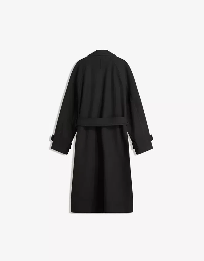 Gabardina suave con cinturón – Chaquetas y abrigos Gabardina suave con cinturón – Chaquetas y abrigos