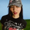 Gorra bordada Ed Hardy X Bershka Gorra bordada Ed Hardy X Bershka
