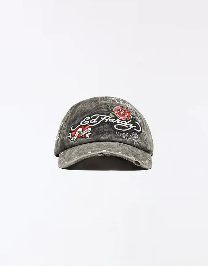Gorra bordada Ed Hardy X Bershka Gorra bordada Ed Hardy X Bershka