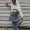 Sudadera con capucha y cremallera