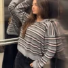 Jersey de cuello polo a rayas Jersey de cuello polo a rayas
