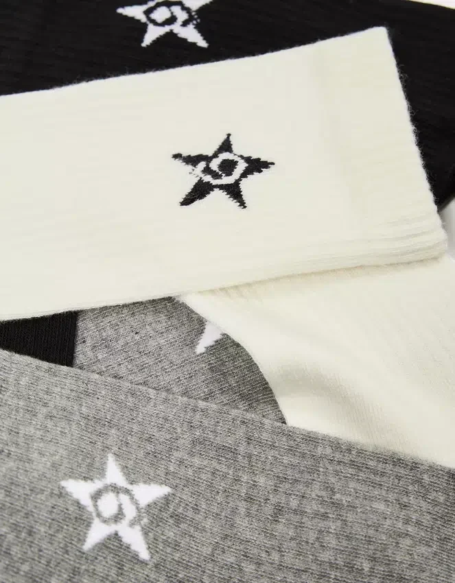 Lote de 3 calcetines Star – Accesorios Lote de 3 calcetines Star – Accesorios
