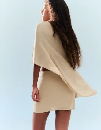 Minifalda con hilo metalizado – Mujer Minifalda con hilo metalizado – Mujer