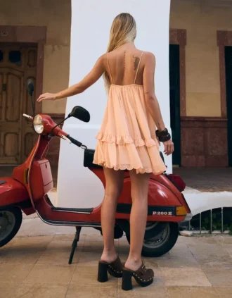 Minivestido boho