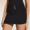 Minivestido con cinturón – Vestidos y monos Minivestido con cinturón – Vestidos y monos