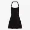 Minivestido con cuello halter Minivestido con cuello halter