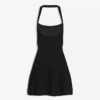 Minivestido con cuello halter Minivestido con cuello halter