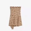 Minivestido con hombros al aire Minivestido con hombros al aire