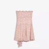 Minivestido con hombros al aire Minivestido con hombros al aire