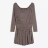 Minivestido de manga larga con fajín – Vestidos y monos Minivestido de manga larga con fajín – Vestidos y monos