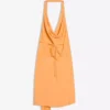 Minivestido drapeado