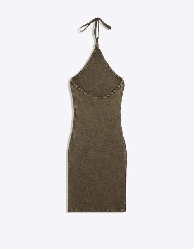 Minivestido halter Ed Hardy X Bershka Minivestido halter Ed Hardy X Bershka