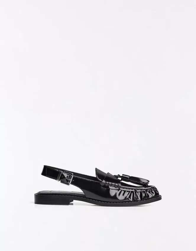 Mocasines sin talón con borlas – Zapatos Mocasines sin talón con borlas – Zapatos
