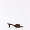 Mules con tacones y hebillas – Mujer Mules con tacones y hebillas – Mujer