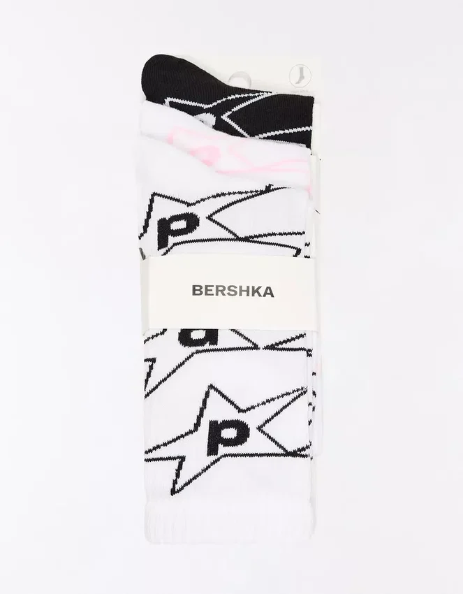Pack de 3 pares de calcetines estampados – Accesorios Pack de 3 pares de calcetines estampados – Accesorios