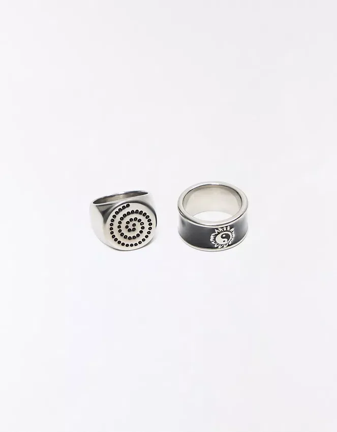Pack de anillos de acero inoxidable – Accesorios Pack de anillos de acero inoxidable – Accesorios