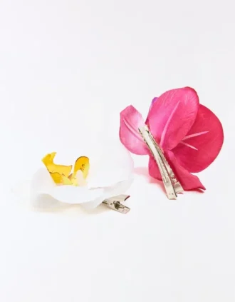 Pack de horquillas con forma de flor