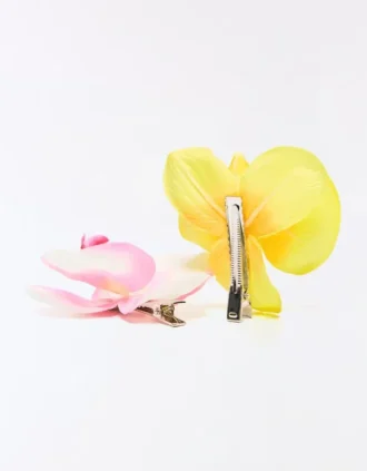 Pack de horquillas con forma de flor