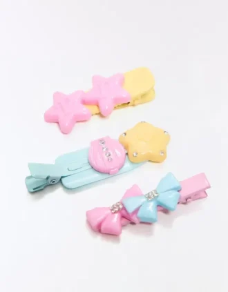 Pack de pinzas de pelo Polly Pocket Pack de pinzas de pelo Polly Pocket