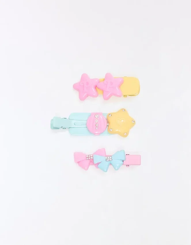 Pack de pinzas de pelo Polly Pocket Pack de pinzas de pelo Polly Pocket