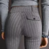 Pantalones acampanados de bengalina