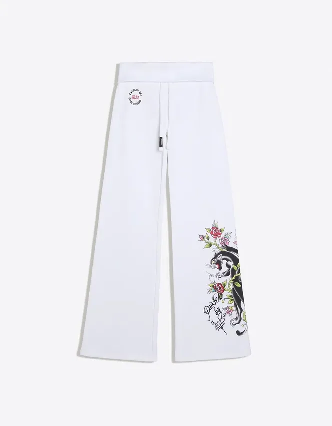 Pantalones acampanados Ed Hardy X Bershka Pantalones acampanados Ed Hardy X Bershka