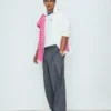 Pantalones baggy con doble pinza