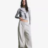 Pantalones bombachos de felpa con topes – Mujer Pantalones bombachos de felpa con topes – Mujer
