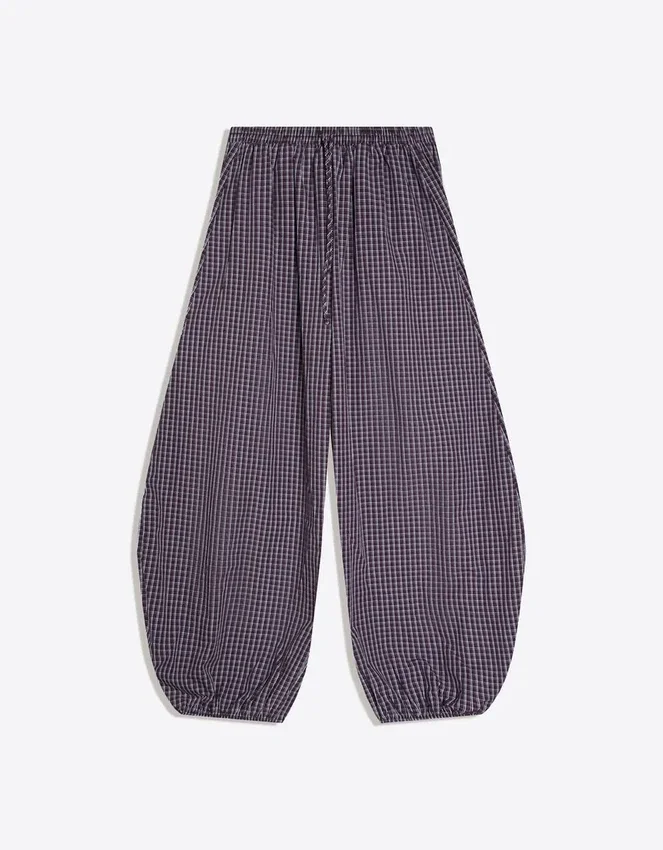 Pantalones bombachos de popelín Pantalones bombachos de popelín