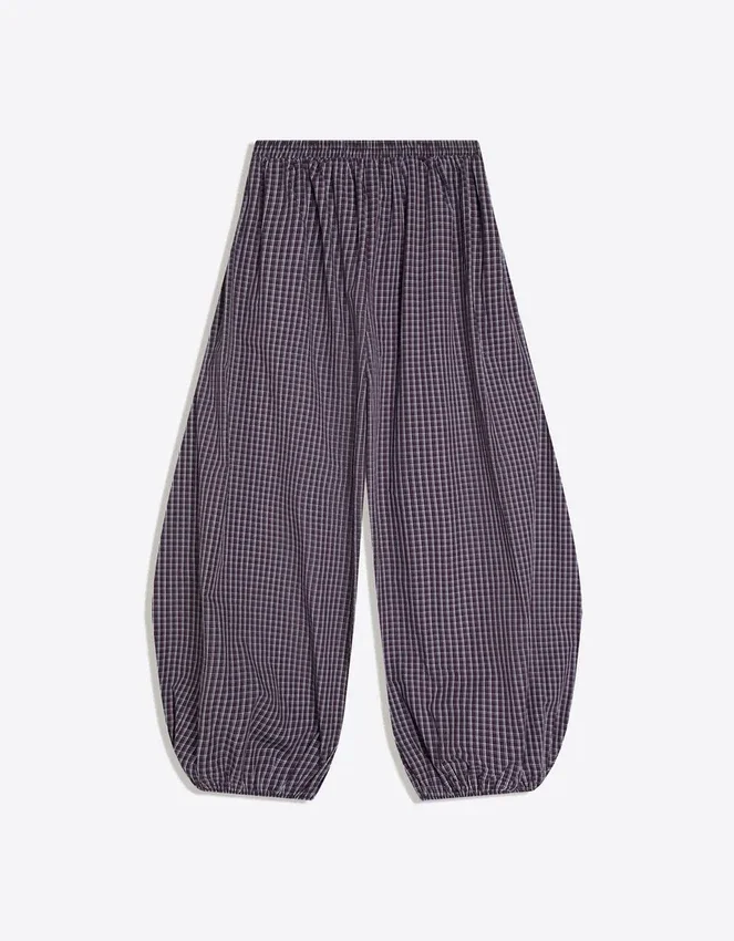 Pantalones bombachos de popelín Pantalones bombachos de popelín