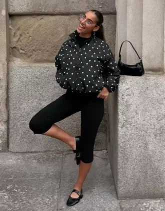 Pantalones capri con aberturas en los bajos – #Bershkastyle – Mujer