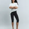 Pantalones capri de punto técnico Pantalones capri de punto técnico